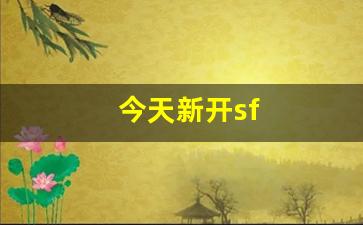 今天新开sf(今天新的开始) (3)